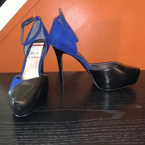 Women partial suede shoes